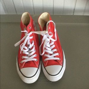 Red Converse (high top)